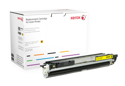 Xerox Gele toner cartridge. Gelijk aan HP CE312A 126A