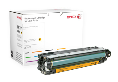 Xerox Gele toner cartridge. Gelijk aan HP CE742A 307A
