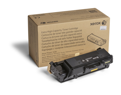 Xerox Phaser 3330 WorkCentre 3335/3345 SVART tonerkassett med ekstra hÃ¸y kapasitet (15000 sider)