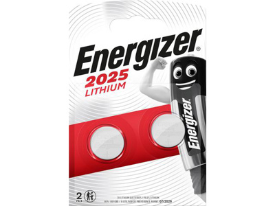 batterij Energizer CR2025 diameter 20 mm 3v