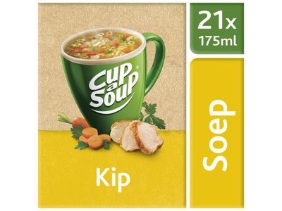 Unox Cup a Soup 175 ml Kippensoep (doos 21 stuks)