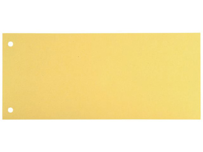 Staples Scheidingsstrook 105 x 240 mm geel