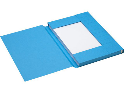 Jalema Stofklepmap Secolor Folio, blauw ds 125 st.
