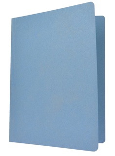Class'ex dossiermap, 24 x 34,7 cm (voor folio), blauw