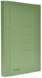 Class'ex hechtmap, 25 x 32 cm (voor A4), groen