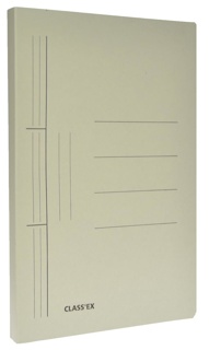 Class'ex hechtmap, 25 x 32 cm (voor A4), grijs