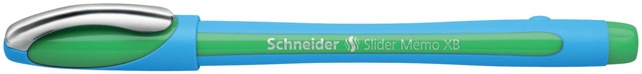 Schneider Balpen Slider Memo XB groen