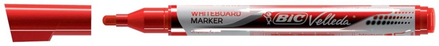 Velleda Whiteboardmarker Liquid Ink Pocket rood