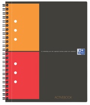 Oxford INTERNATIONAL activebook, 160 bladzijden, A5+, geruit 5 mm