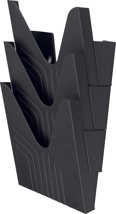 Avery wandfolderhouder, voor A4, zwart, set van 3 stuks