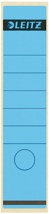 Leitz rugetiketten 6,1 x 28,5 cm, blauw