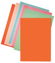 Esselte dossiermap oranje, papier van 80 g/m², pak van 250 stuks