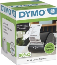Dymo etiketten LabelWriter 102 x 210 mm (DHL), wit, 220 etiketten