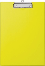 MAUL klemplaat A4 staand geel