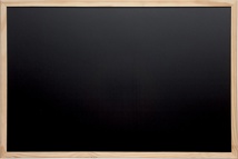 MAUL krijtbord zwart met houten frame 60x80cm