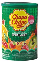 Chupa Chups lollies, Fruit tube, pak van 100 stuks