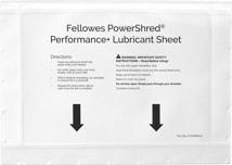 Fellowes Powershred Performance+ olievellen, pak van 10 vel