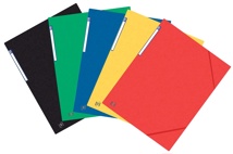 Oxford Top File+ elastomap, voor A3, geassorteerde kleuren
