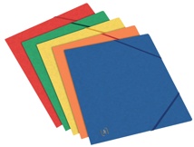 Oxford Top File+ elastomap, voor A5, geassorteerde kleuren