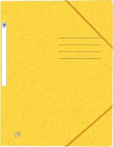 Oxford Top File+ elastomap, voor A4, geel