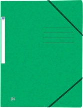 Oxford Top File+ elastomap, voor A4, groen