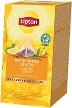 Lipton thee, Citroen, Exclusive Selection, doos van 25 zakjes
