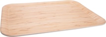 Cosy dienblad uit bamboevezel, 43,5 x 32,3 x 1,9 cm, bruin
