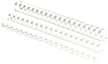 Fellowes bindruggen, pak van 100 stuks, 10 mm, wit