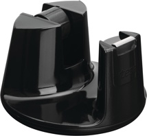 Tesa plakbandafroller Easy Cut Compact, voor rollen van 33 m x 19 mm, zwart