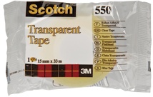 Scotch transparante tape 550 15 mm x 33 m