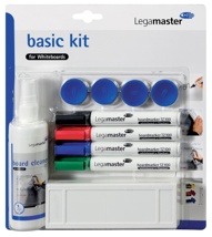 Legamaster basic kit voor whiteboards, op blister
