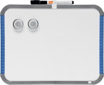 Nobo Slimline mini magnetisch whiteboard, staal, 22 x 28 cm