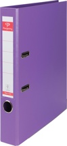 Pergamy ordner, voor A4, volledig uit PP, rug van 5 cm, violet