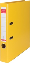 Pergamy ordner, voor A4, volledig uit PP, rug van 5 cm, geel