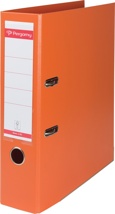 Pergamy ordner, voor A4, volledig uit PP, rug van 8 cm, oranje
