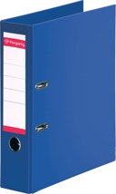 Pergamy ordner, voor A4, volledig uit PP, rug van 8 cm, donkerblauw