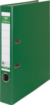 Pergamy ordner, voor A4, uit Recycolor papier, rug van 5 cm, groen