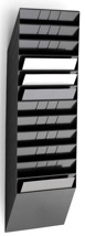 Durable folderhouder Flexiboxx 12 A4 Landscape zwart