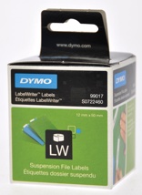 Dymo etiketten LabelWriter 50 x 12 mm, wit, 220 etiketten