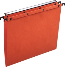L'Oblique hangmappen voor laden AZO tussenafstand 330 mm (A4), V-bodem, oranje