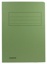 Class'ex dossiermap, 3 kleppen 23,7 x 34,7 cm (voor folio), groen