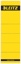 Leitz rugetiketten 6,1 x 19,1 cm, geel