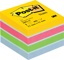 Post-it Notes mini kubus, 400 vel, 51 x 51 mm, geassorteerde kleuren