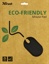 Trust Eco-friendly muismat, zwart