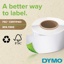 Dymo etiketten LabelWriter 25 x 54 mm, wit, doos van 6 x 500 etiketten