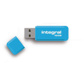 INTEGRAL MEMORY USB Stick Flash neon blauw 16 GB