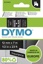 Dymo D1 tape 12 mm, wit op zwart