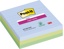 Post-it Super Sticky notes XL Oasis, 70 vel, 101 x 101 mm, gelijnd, assorti, pak van 3 blokken