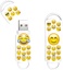 Integral Xpression Emoji USB 2.0 stick, 64 GB, wit