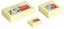 Pergamy notes, 38 x 51 mm, pak van 12 blokken, geel